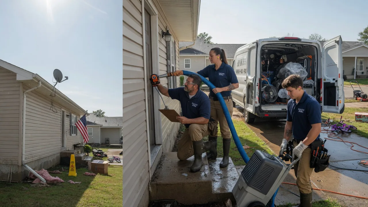 Ceiling Water Damage Restoration in Blackstone, MA near me
